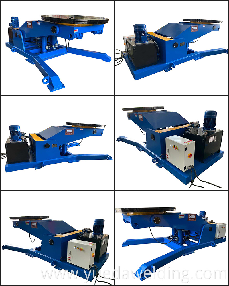 Industrial welding rotary positioner/2 tons welding positioner/5 ton welding positioner table